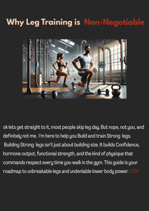 The Body Check (Building Strong Legs)